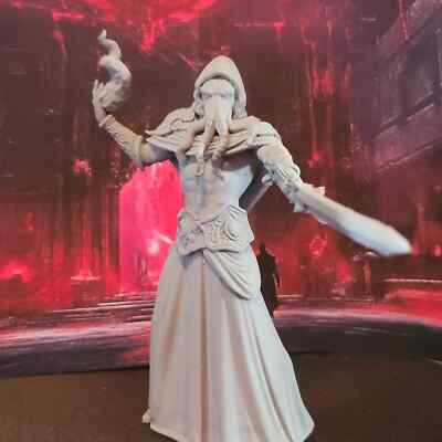 Sorcerer Mind Flayer DnD Mini | Eldritch Sword Wielder | DM Stash | D&D Minis