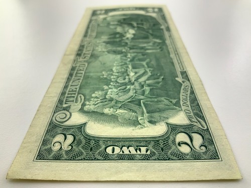 1976 United States America 2 Dollars #461 Circulated Banknote GG309 - Picture 9 of 12