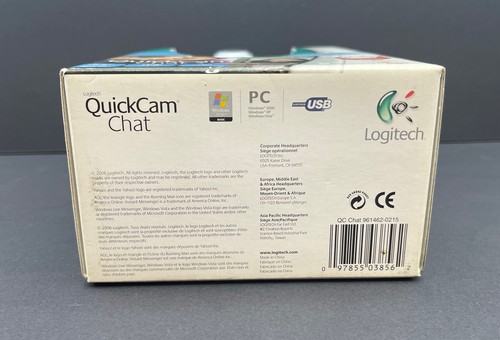 Logitech Webcam QuickCam Chat for Skype with USB 2.0 Headset & Software - Picture 5 of 5