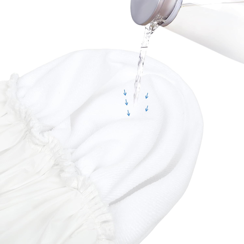 Terry Cloth Lined Shower Cap - Picture 5 of 15