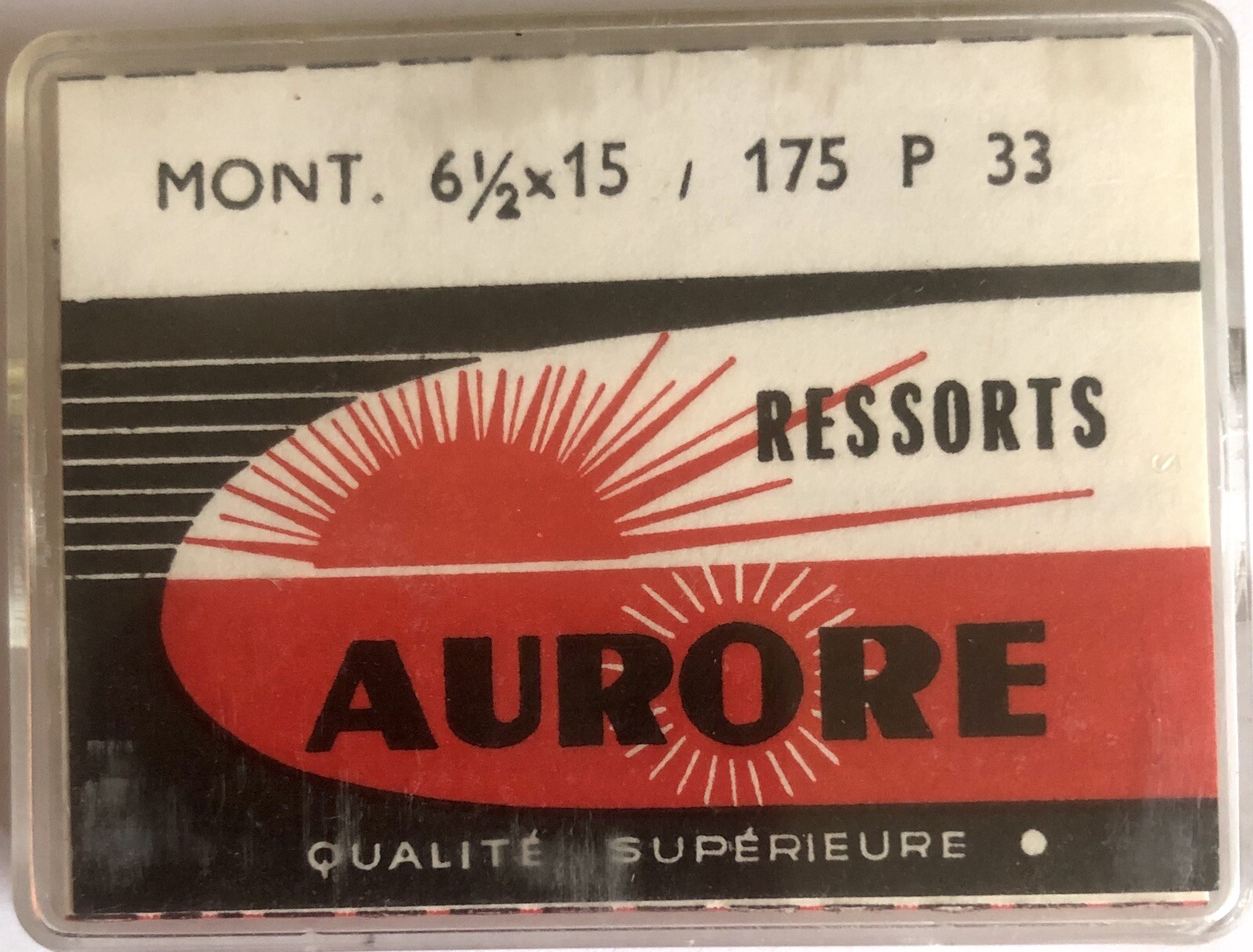 1X Mainspring 8610 1.75x10.5mm Ø0.12 Watch Spring 175P33