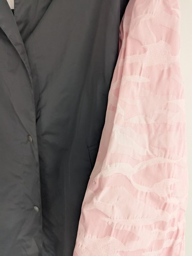 Mackintosh Ladies Brand New Raincoat Black Pink Size 8 Waterproof £595 New - Picture 6 of 10