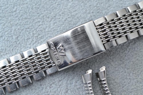 SEIKO Genuine Band Lord Matic XGB 061 Wrist Watch Parts 18mm 14cm Used - Picture 3 of 14