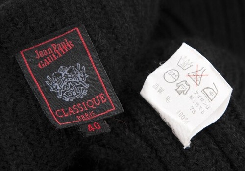 Jean-Paul GAULTIER CLASSIQUE Wool Rib Knit Zip Up Cardigan Size 40(K-119826) - Picture 12 of 12