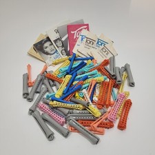Lot Vtg TONI Big Body Permanent Rod Hair Curlers Spin Swing Arms End Papers