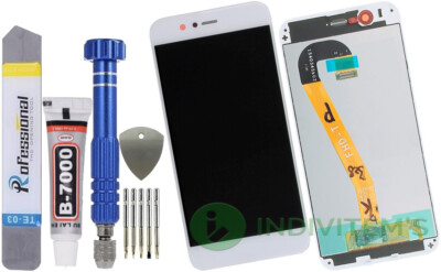 Für Huawei Nova 2 PIC-LX9 Display Komplettes Bildschirm LCD + Rahmen Weiß