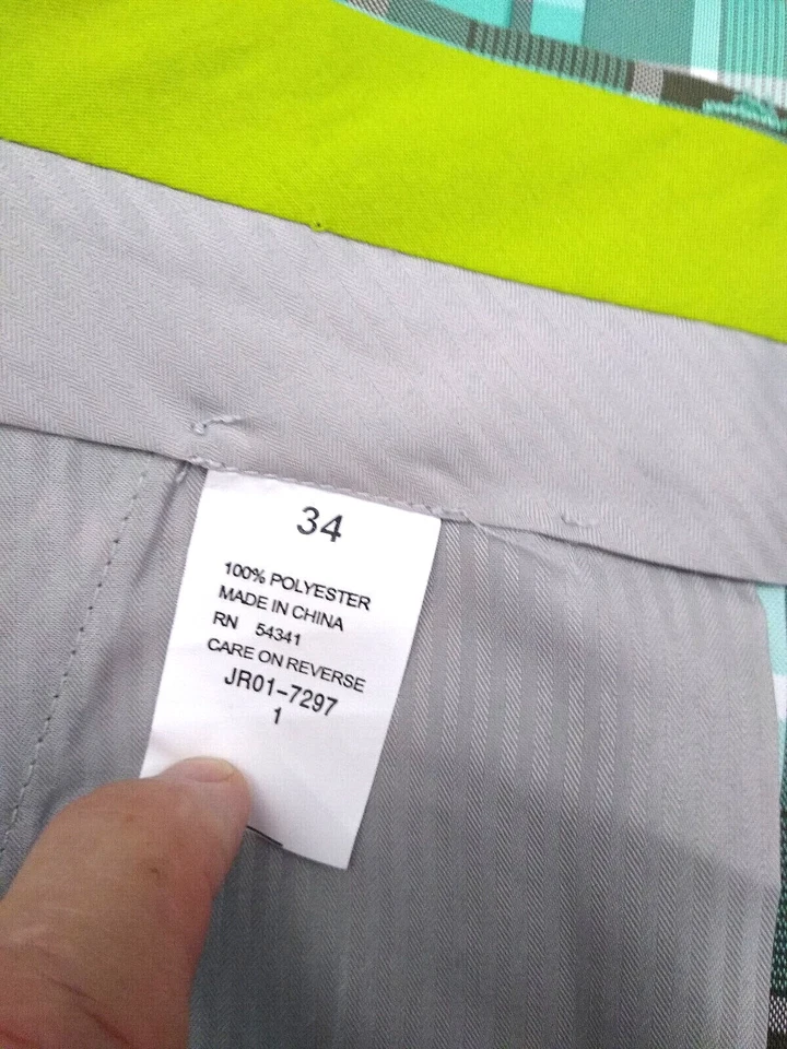 Louis Raphael Mens Golf Shorts 34 - Image 2 of 4