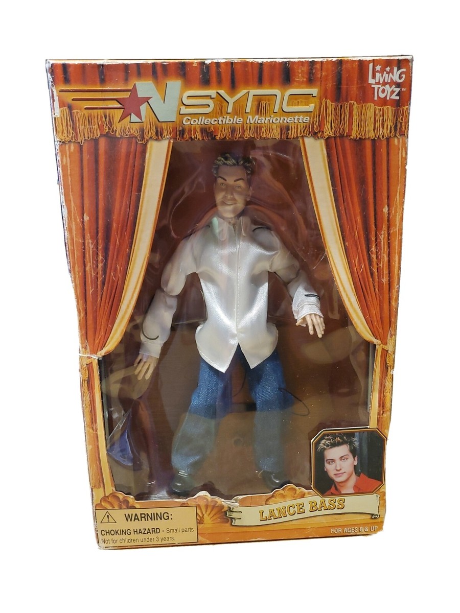 NSYNC Lance Bass Collectible Marionette Figure Doll Vintage 2000 Vintage  Band