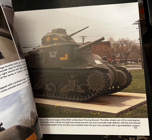 M3 Medium Tank (Lee & Grant) Armor Walk Around Color Series #12 M-3 SQUAD/SIG - Picture 4 of 8