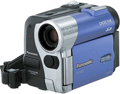 Panasonic　NV-GS55K-S　デジタルビデオカメラ　miniDV Panasonic Nv-Gs55K-A Digital Video Camera Bull Japanese menu