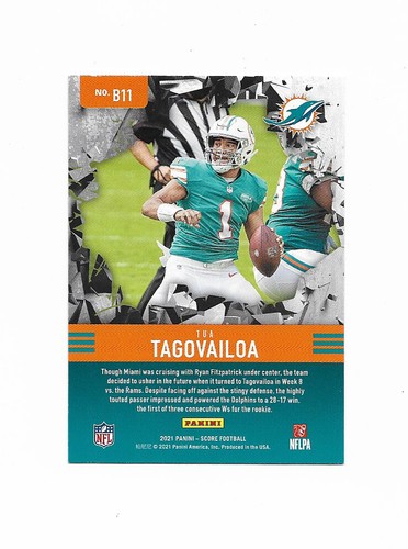 2021 Score Football Inserts BIG Selection Free Shipping - Picture 385 of 390
