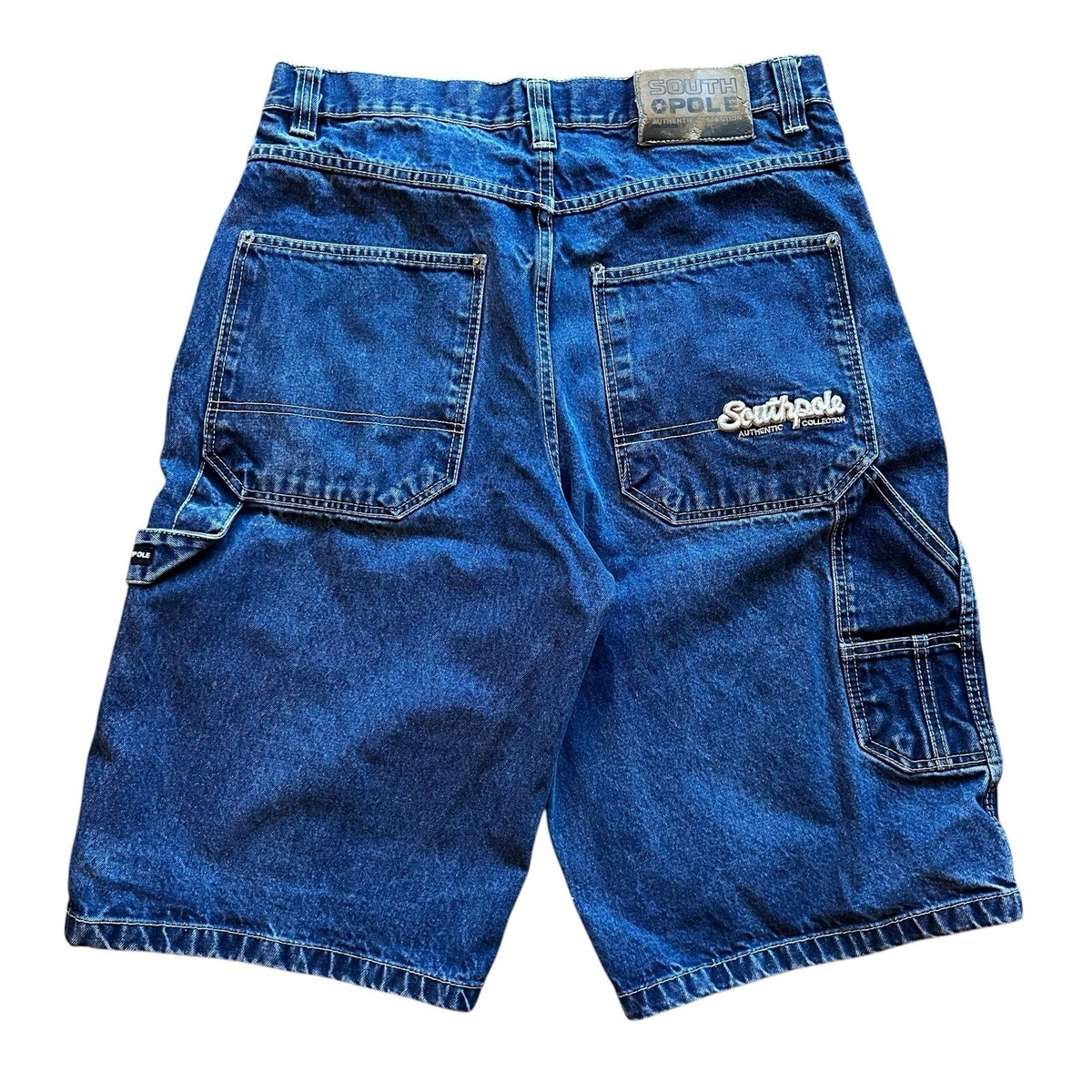 Vtg Southpole Shorts Mens 36 Dark Blue Jorts Denim