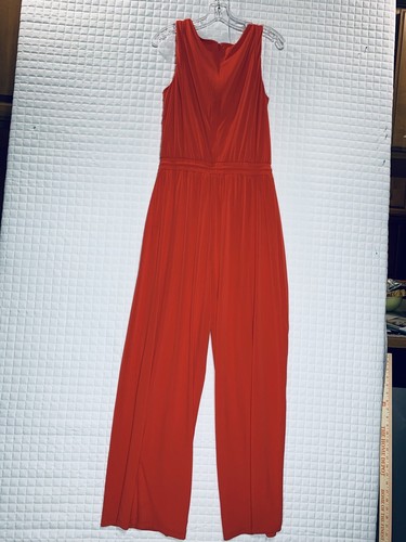 Vince Camuto Women's Jumpsuit Size M Orange Pre Own - Afbeelding 9 van 9