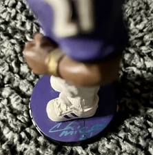 BALTIMORE RAVENS CHRIS MCALISTER SIGNED CITGO BOBBLEHEAD