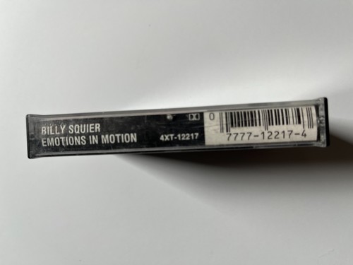 Billy Squier "Emotions In Motion" Cassette Tape, 1982 PLAY TESTED SOUNDS GREAT! - Picture 2 of 6