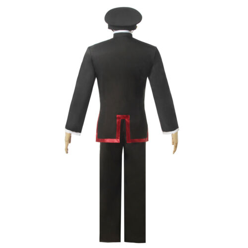 Cosplay Toilet-Bound Hanako-kun Hanako-kun Costume Men Uniform Suit Hat Cape - Picture 9 of 19