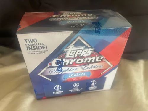 2022-23 Topps Chrome Sapphire UEFA - Sealed Box