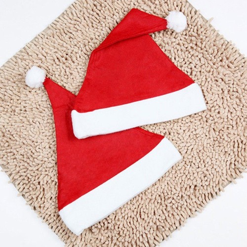 Unisex Christmas Cap Santa Elf Decoration Xmas Party Hat Baby Kids Children - Picture 2 of 8