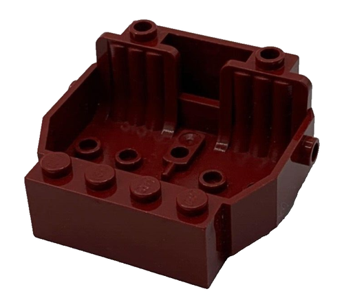 Lego 30149 Dark Red Vehicle Base 6 x 5 x 2 With 2 Seats Element 4236806 4613269