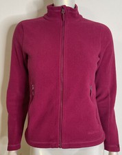 Marmot Magenta Polartec Fleece LS Jacket Womens S Full Zip