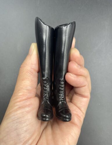 KUMIK 1/6 scale BLACK Boots HOLLOW for 12'' Female Figure Doll Accessories - Picture 1 of 3