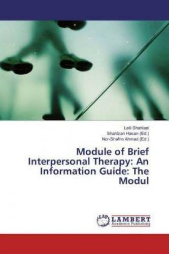 Thumbnail - Module Of Brief Interpersonal Therapy: An Information Guide: The Modul