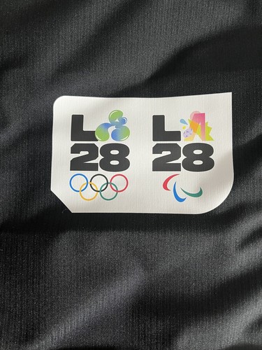 LA28 Olympics Nike BLACK Drawstring Backpack/Gym Sack "Los Angeles Olympics" + - Picture 4 of 8