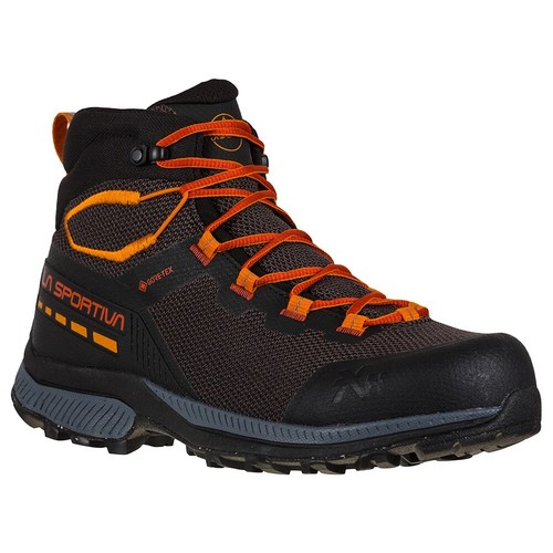 La Sportiva TX Hike Mid GTX, Size USM 12.5+, EUR 46.5, Carbon/Saffron - Picture 2 of 21