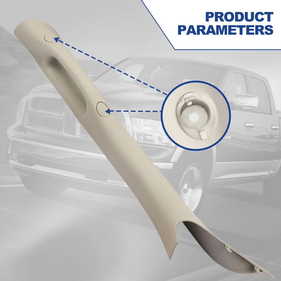 A Pillar Panel Left Driver Side 5GR29BD1AH For Dodge Ram 1500 2500 3500 06-08 Foto 4 de 4