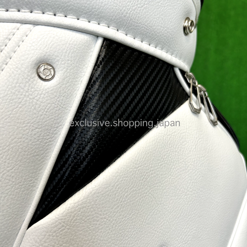 Dunlop XXIO Golf Cart Bag Men's Lightweight 9.5in 4way 2.4kg White 2024 Model - Picture 11 of 14