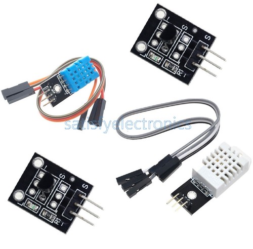NEW DHT22/AM2302 DHT11 DS18B20 Digital Temperature and Humidity Sensor Module - Picture 2 of 13