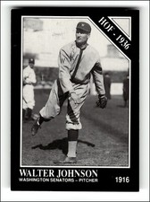 1991 Conlon TSN #9 Walter Johnson HOF