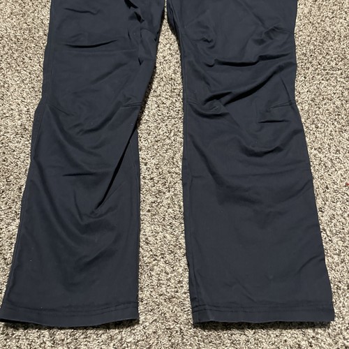 KUHL Rydr Lite Size 38x32 Mens Cargo Dark Blue Canvas Heavy Work Pants Jean - Picture 7 of 9