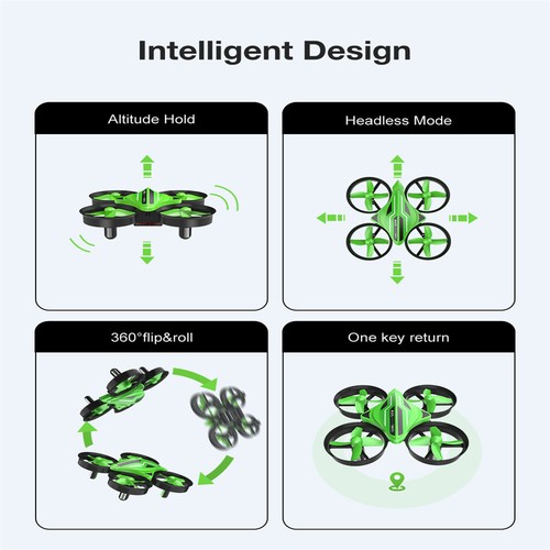 Eachine Mini 2.4G RC-Drohne Quadcopter 4CH 6-Achsen-Höhenhaltungs Headless - Bild 12 von 13
