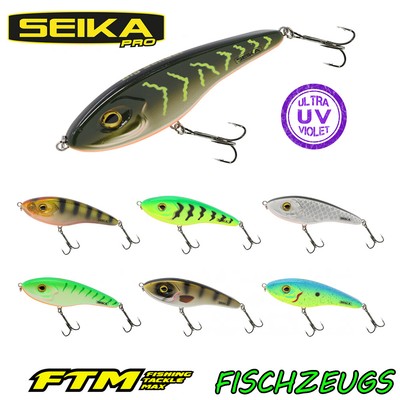 FTM Seika Pro Wobbler BIG Sendai Silent 14,5cm 55g Jerkbait Kunstköder Hecht