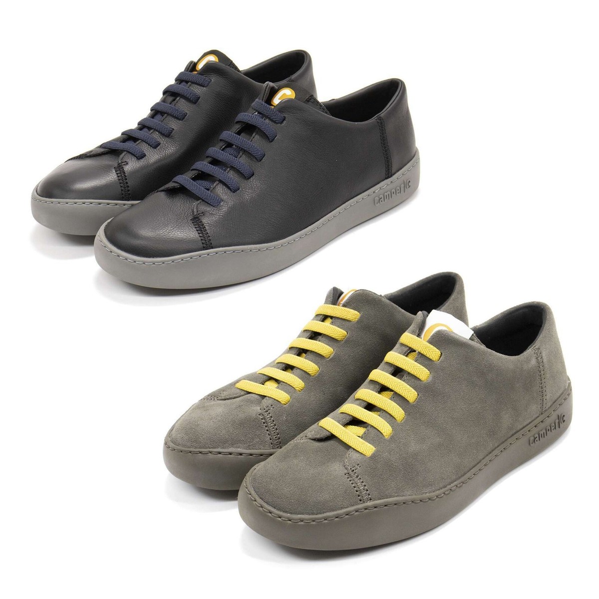 スニーカー CAMPER Men Sneakers Brown K100479-057 PEU TOURING 0 Amazon.com | Camper Men's Peu Touring Sneaker, Green Leather