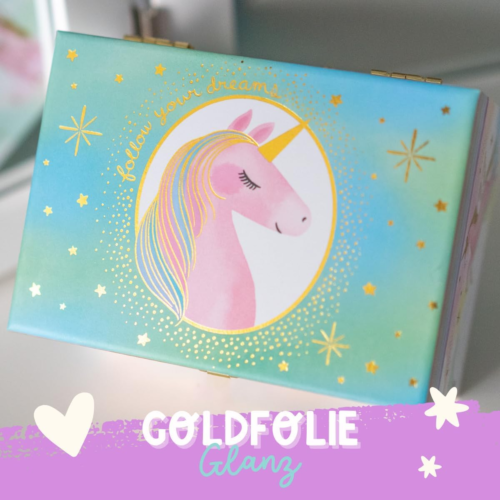 Musikalisches Einhorn-Schmuckkästchen Für Mädchen – Kinderspieluhr Mit Drehendem - Bild 7 von 12