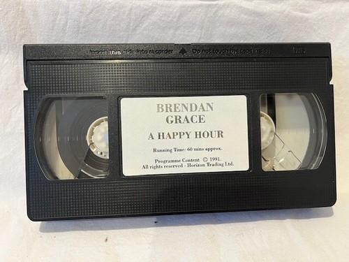 Irish Comedian Brendan Grace 'A Happy Hour' VHS Video Tape 1991 ~60 mins running - Picture 3 of 3