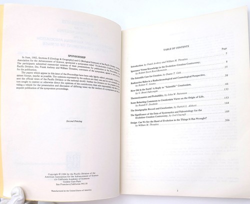 Evolutionists Confront Creationists ~papers by Robert V Gentry, Duane Gish et al - Imagen 3 de 4