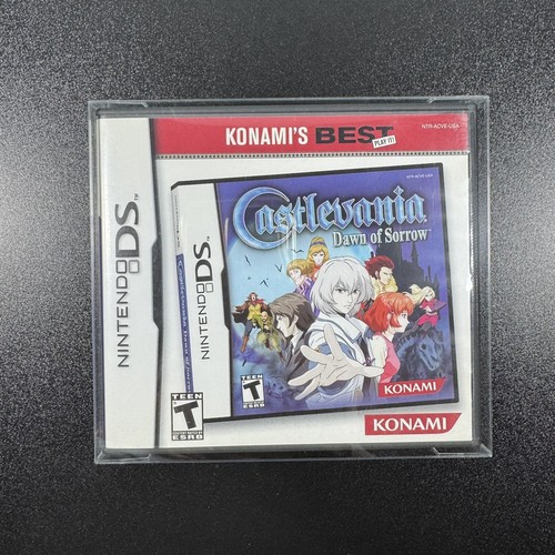 Castlevania Order Of Ecclesia Dawn Of Sorrow Ritratto Rovina Nintendo DS Lotto Set - Foto 8 di 17