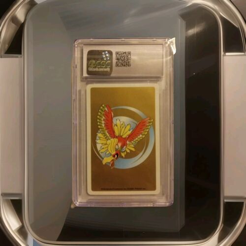 Jumpluff Pokemon Playing Cards 1999 Japan Gold Deck - 7 ❤️ #189C Graded  - Picture 2 of 2