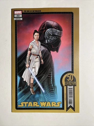 Star Wars #22 (2022) 9.4 NM Marvel 50th Anniversary Variant Cover Skywalker