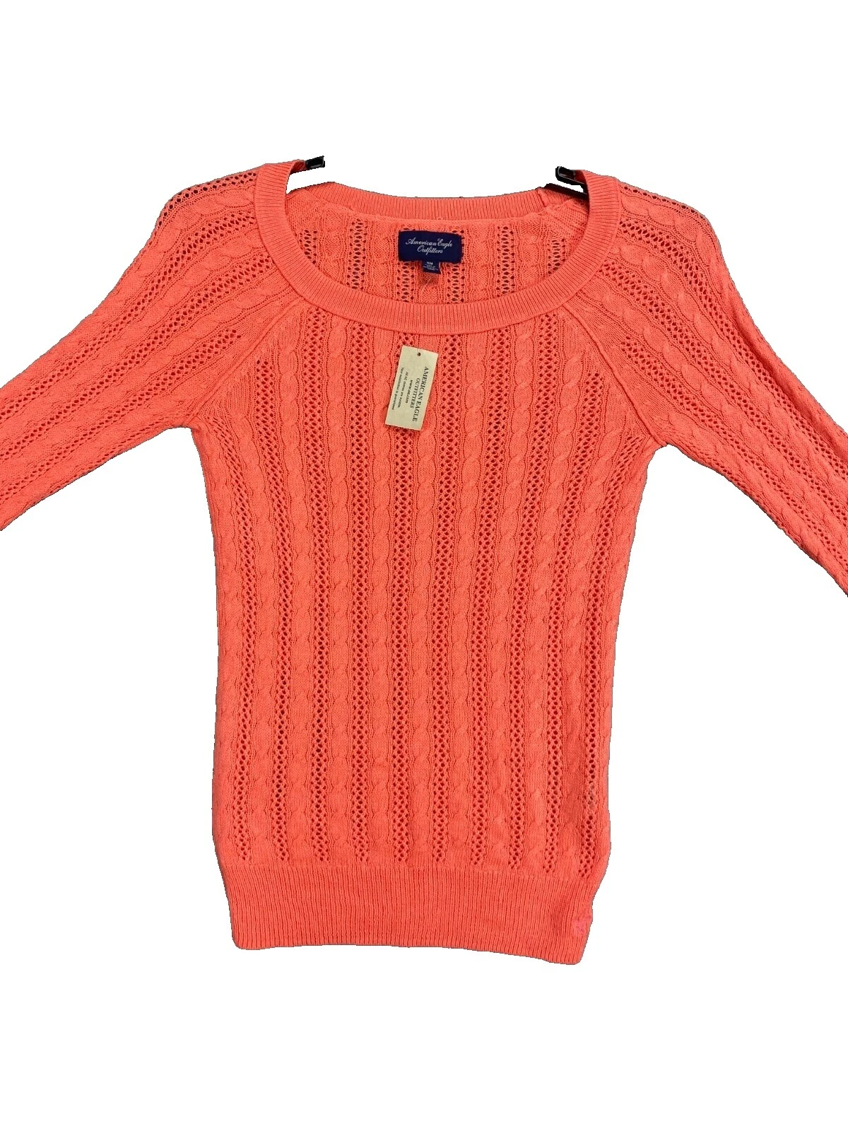 American Eagle Outfitters Cotton Long Sleeve Sweaters for Women