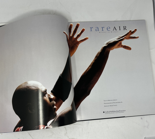 Raro Air Michael on Michael por Michael Jordan tapa dura 1993 primera edición de colección - Imagen 3 de 17