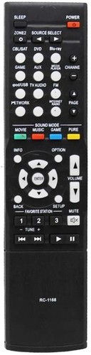 New RC-1168 Replaced AV Remote Control Fit for Denon AVR-S710W AVR-X1100W AVR-S5