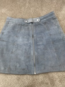 suede skirt topshop