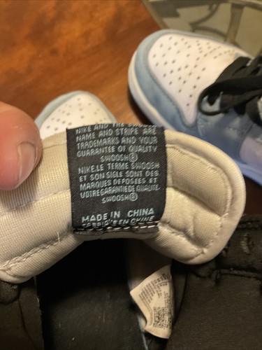 Size 5.5- Jordan 1 Retro OG High University Blue - Picture 7 of 19