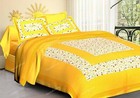 Best Design Floral Print Double Bed Sheet With 2 Pillow Cover For Qulitiy Occasi