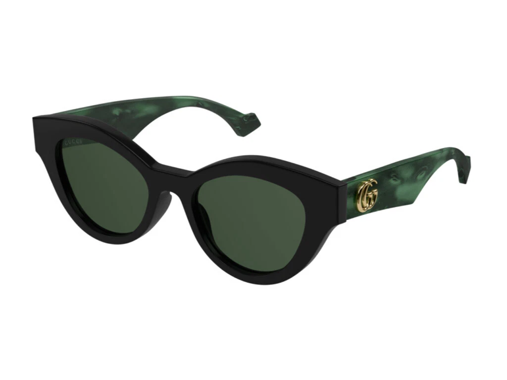 gucci black green sunglasses
