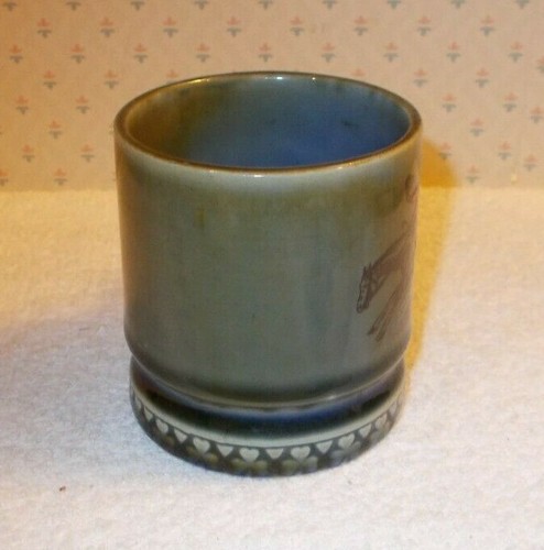 Mini Irish Porcelain Coffee Cup/Mug Fox Hunt with Horse Dogs Made in Ireland - Picture 3 of 7